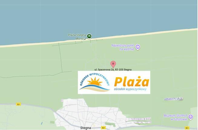 Domki letniskowe nad morzem Stegna