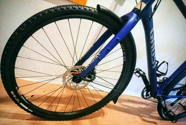 GHOST Asket EQ XL – Sora 2×9, gravel/trekking, dark purple