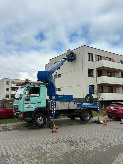 Zwyżka Oława – Podnośniki do 35 metrów – Usługi Szafran