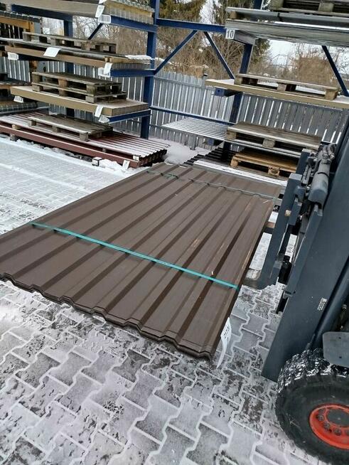 Brązowa blacha trapezowa w super cenie