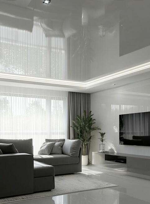 Sufity napinane , sufit , montaż , sufity podwieszane, LED