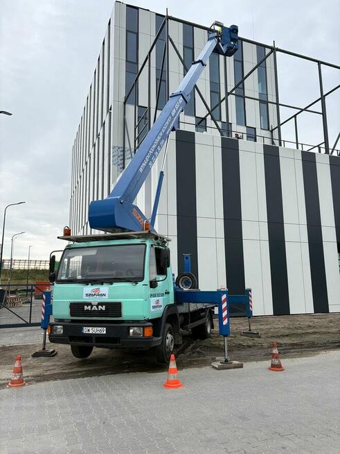 Usługi Szafran – Podnośnik Koszowy Trzebnica – Zasięg do 35m