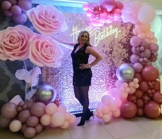 Dekoracje balonowe, girlandy, kwiaty giganty, balony z helem