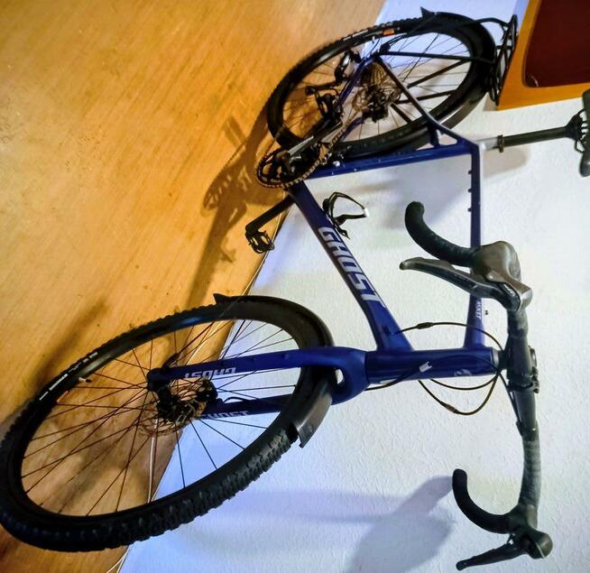 GHOST Asket EQ XL – Sora 2×9, gravel/trekking, dark purple