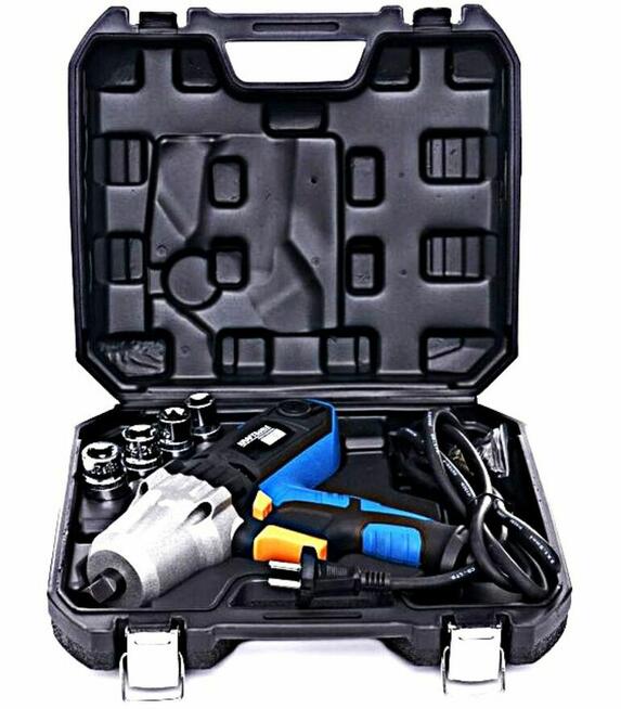 KLUCZ UDAROWY KRAFT&DELE Mocny 2200W 1/2 Walizka Nasadki