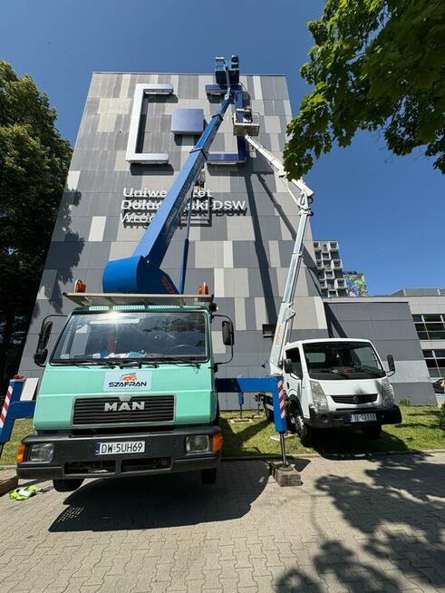 Podnośnik Koszowy Długołęka – Wynajem Zwyżki 20m-35m