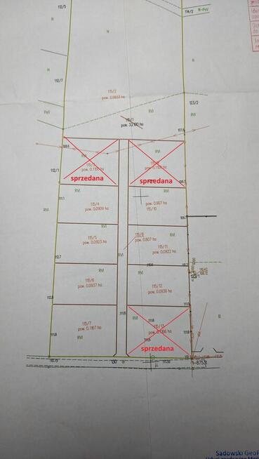 Działki budowlane – Tupadły, Gmina Wielgie