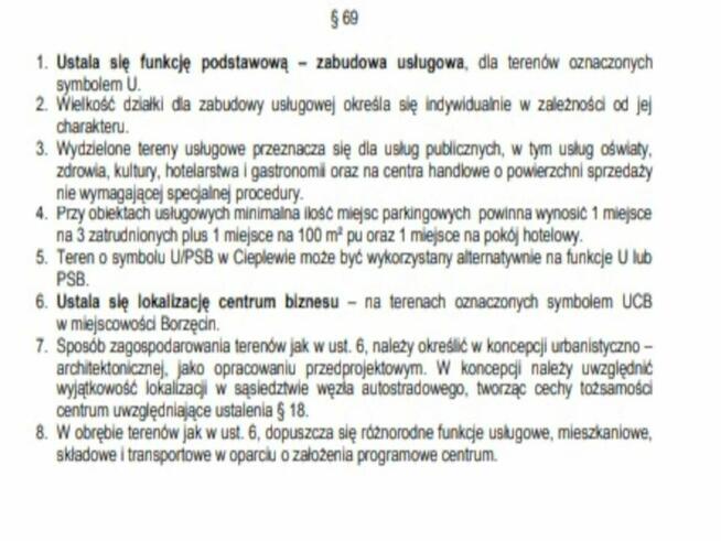 inwestycja pod centrum handlowe I blisko wjazd na S6 I