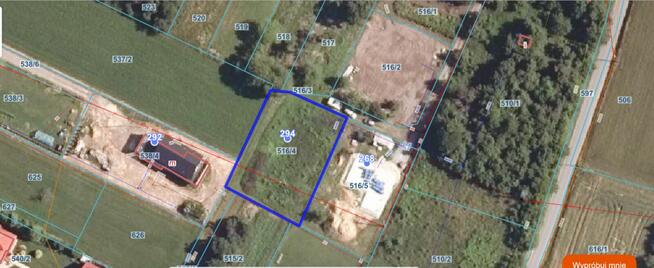 Atrakcyjna działka budowlana 11a/ 0 prowizji