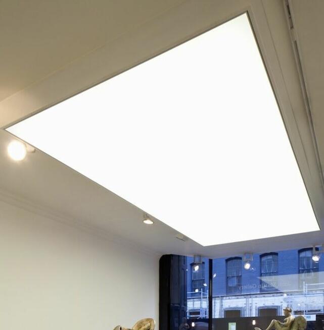 Sufity napinane , sufit , montaż , sufity podwieszane, LED