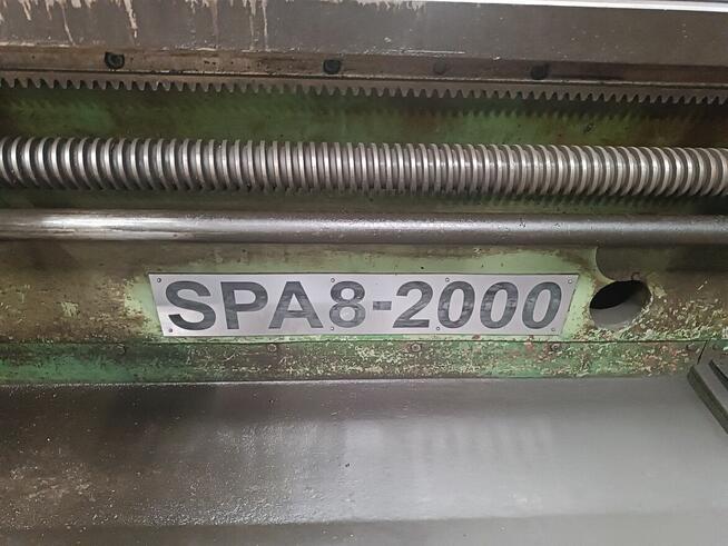 Tokarka SARO SPA8-2000 z uchwytem tokarskim 500 3-szczękowym