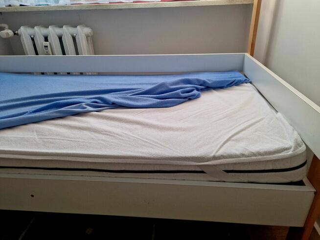 Łóżko domek 160x80 | STAN IDEALNY | Komplet z materacem | Ła