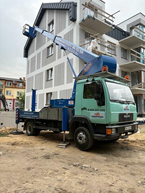 Usługi Szafran – Podnośnik Koszowy Trzebnica – Zasięg do 35m