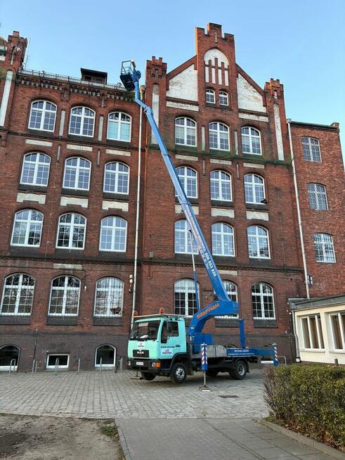 Usługi Szafran – Podnośnik Koszowy Trzebnica – Zasięg do 35m