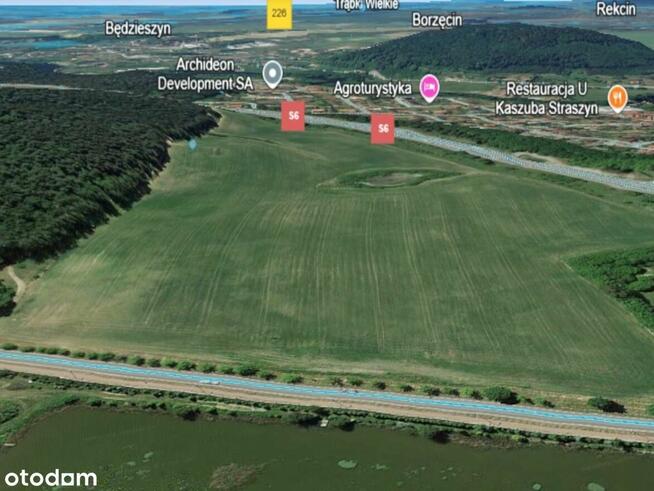 inwestycja pod centrum handlowe I blisko wjazd na S6 I