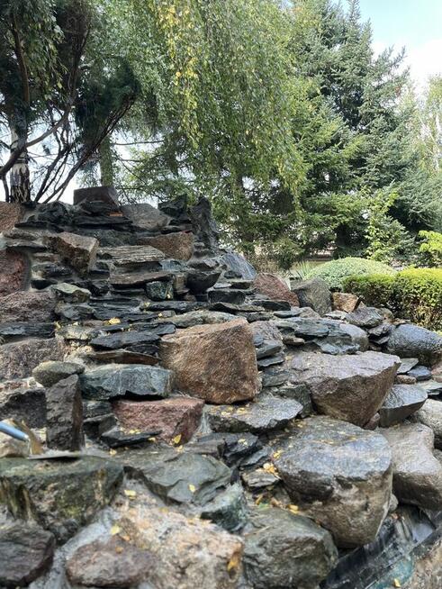 OGRODY Z KAMIENIA, BASENY, KASKADY, OCZKA WODNE