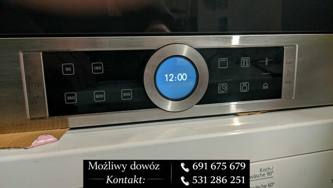 Kuchenka mikrofalowa do zabudowy Bosch - 21 litrów | 900 W