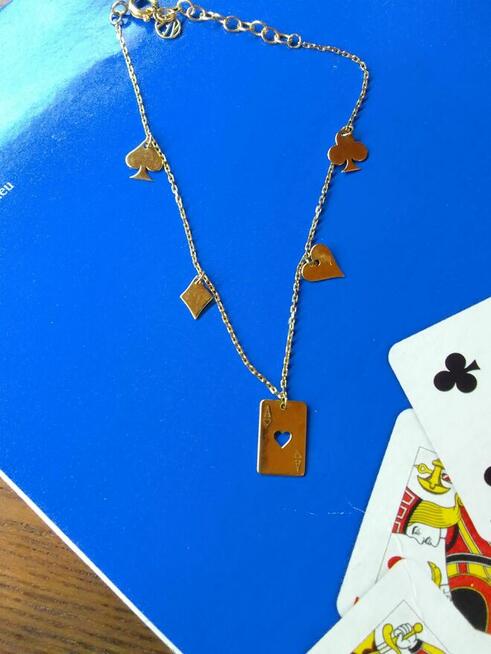 Srebrna, pozłacana bransoletka YES!