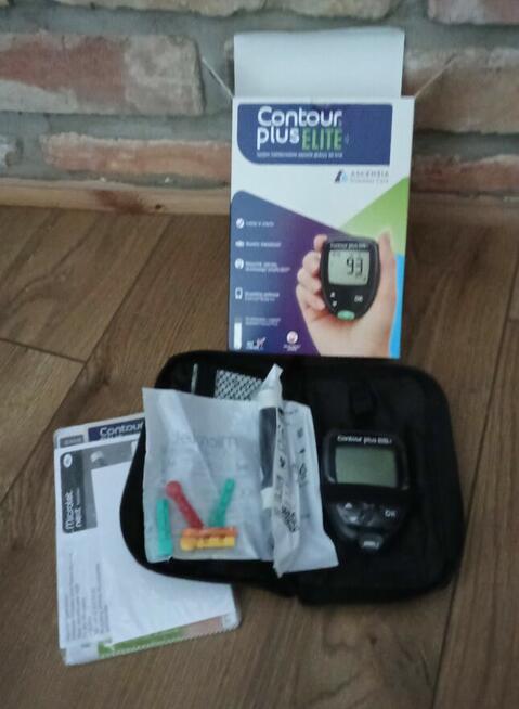 Contour Plus ELITE - Glukometr nowy, tanio