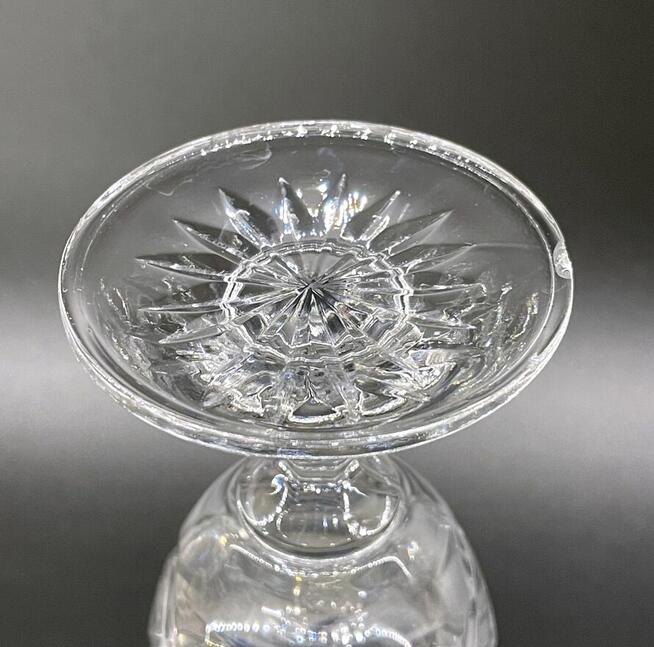 3 Kryształowe kieliszki do szampana Huta Szkła Zawiercie