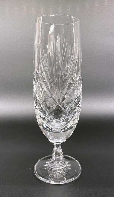 3 Kryształowe kieliszki do szampana Huta Szkła Zawiercie