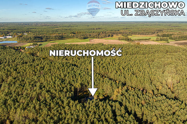 Leśny dom pośród jezior w Miedzichowie