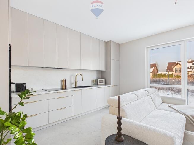 Nowe mieszkanie z prywatnym ogródkiem w Wawrze