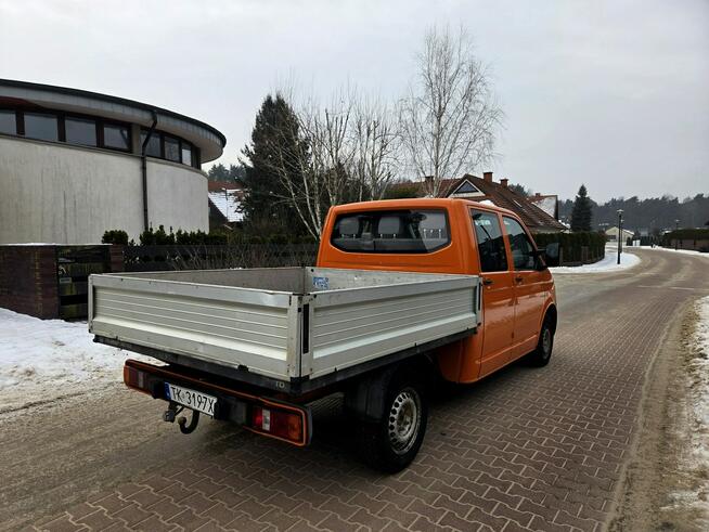 Volkswagen Transporter T5 DOKA 1.9TDI 102KM 2008r Klima, HAK