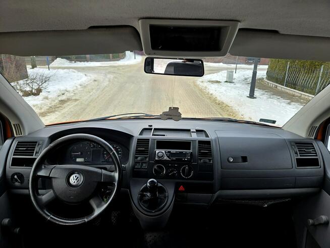 Volkswagen Transporter T5 DOKA 1.9TDI 102KM 2008r Klima, HAK