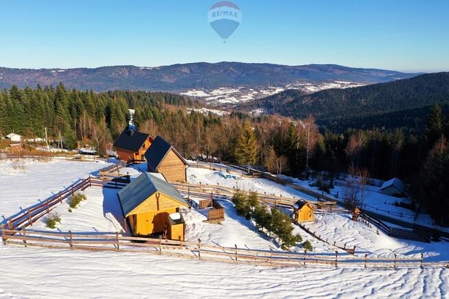 Widokowa działka w Beskidach!
