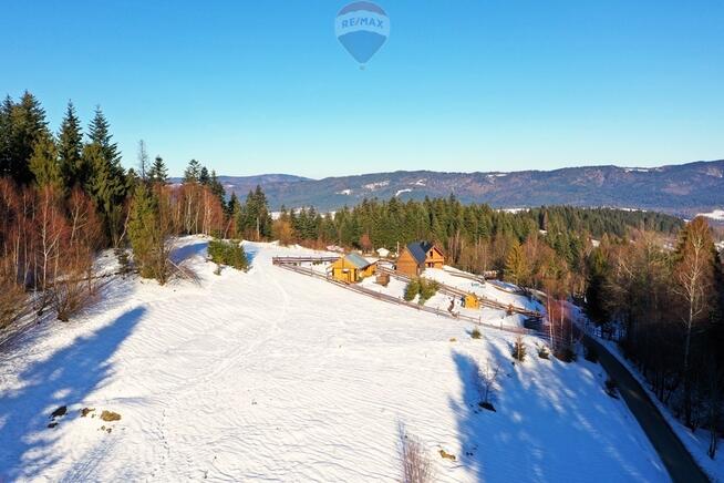 Widokowa działka w Beskidach!