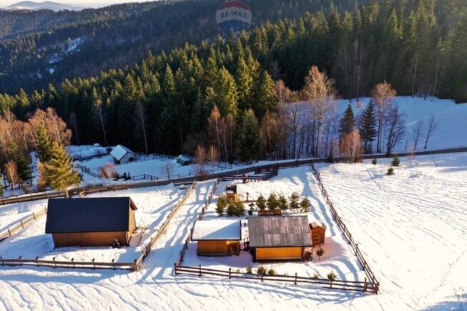 Widokowa działka w Beskidach!
