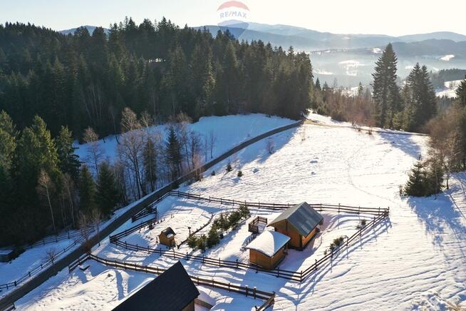 Widokowa działka w Beskidach!