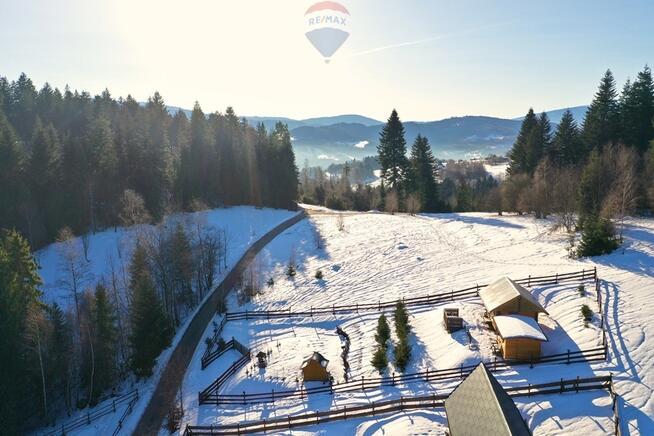 Widokowa działka w Beskidach!
