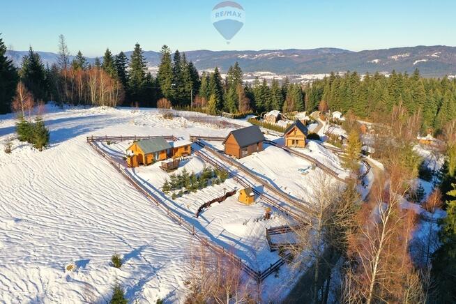 Widokowa działka w Beskidach!