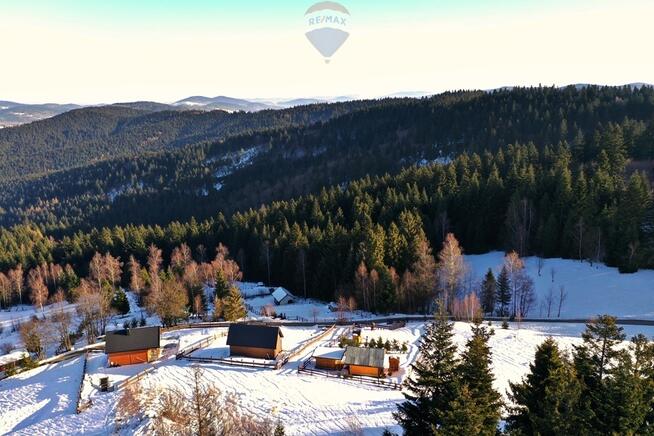 Widokowa działka w Beskidach!