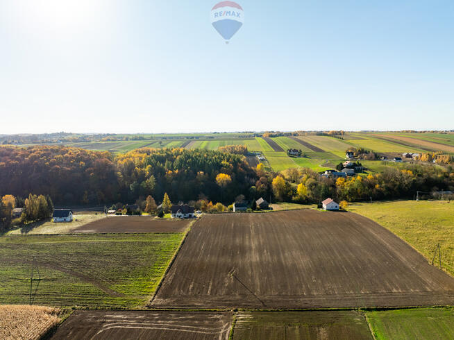 Piękna, szeroka działka w okolicach Ojcowa