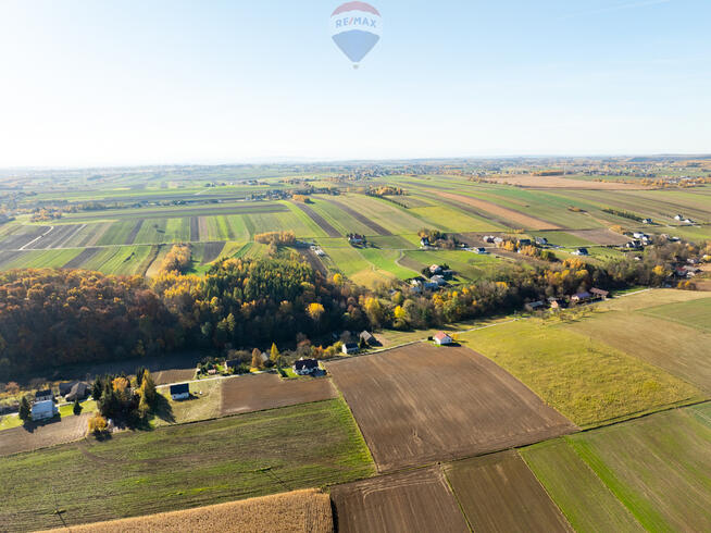 Piękna, szeroka działka w okolicach Ojcowa