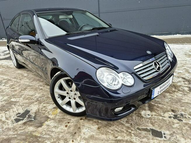 Mercedes C 180 PROSTO Z NIEMIEC * sport coupe * alufelgi * benzyna * serwis * wawa