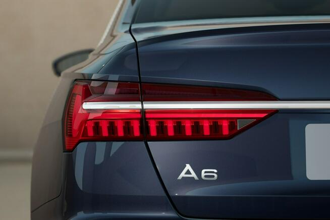 Audi A6 LEASINGod103%_Sline_Matrix_HeadUp_Dociągi_B&O_PamięćFotela_GrzanaKier.