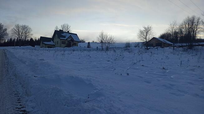 Działka 15 arów z pozwoleniem na budowę i projektem