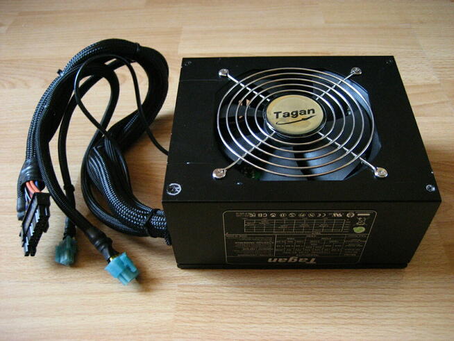 Zasilacz komputerowy TAGAN TG430-U15. Uszkodzony