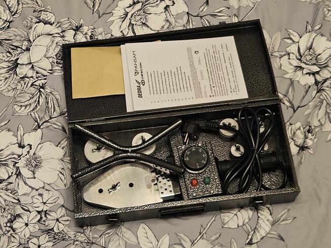 Zgrzewarka do rur PE PP PB 800W 16-50mm - GWARANCJA - KRK!