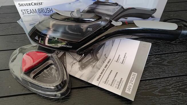 NOWA szczotka parowa SilverCrest 1000W parownica steam brush
