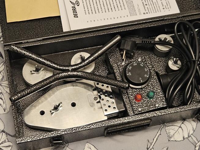 Zgrzewarka do rur PE PP PB 800W 16-50mm - GWARANCJA - KRK!