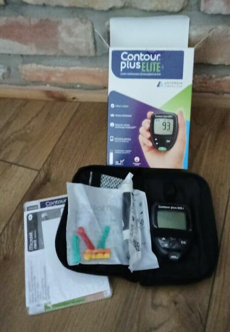 Contour Plus ELITE - Glukometr nowy, tanio