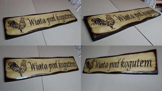 Grawer wypalanie na drewnie szyld ozdobny tablica reklamowa