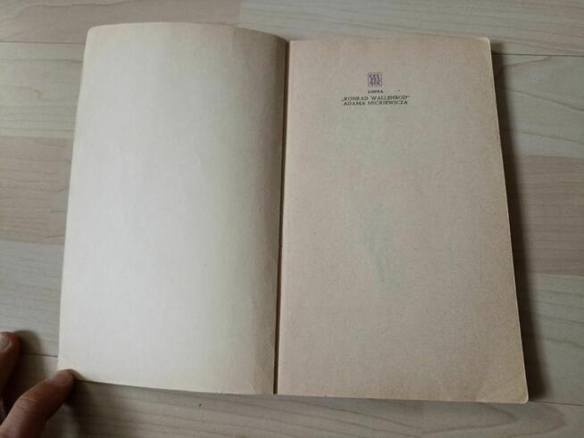 Zdzisław Libera: Konrad Wallenrod Adama Mickiewicza