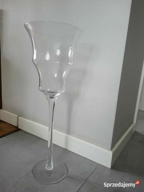 Wysoki wazon (70cm) w kształcie kielicha - Warszawa Ochota