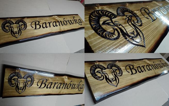 Grawer wypalanie na drewnie szyld ozdobny tablica reklamowa